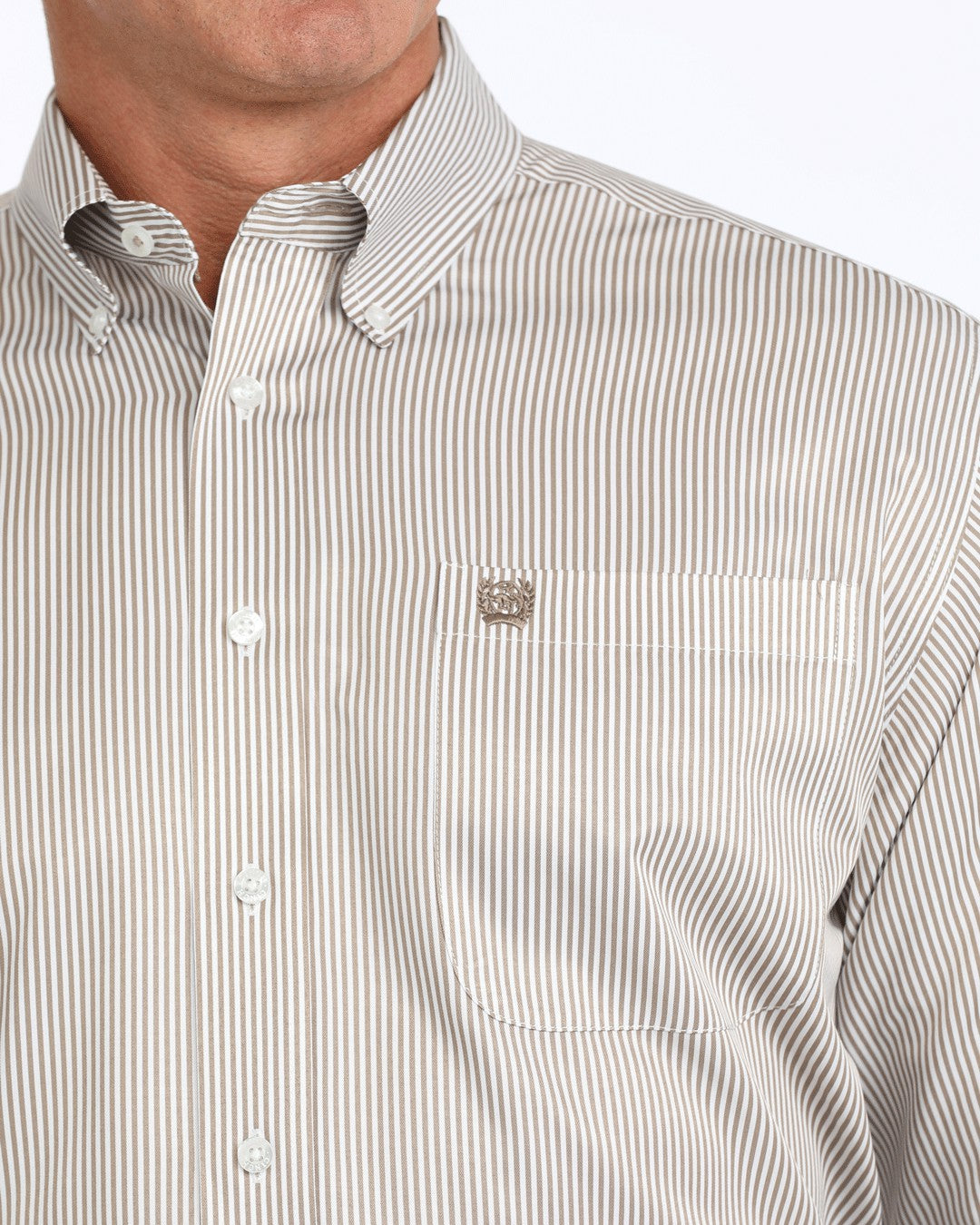 Cinch Men’s TENCEL™ Classic Fit Button-Down Western Shirt
