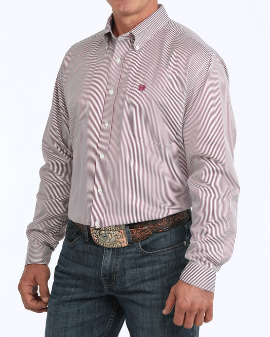 Cinch Men’s TENCEL™ Classic Fit Button-Down Western Shirt