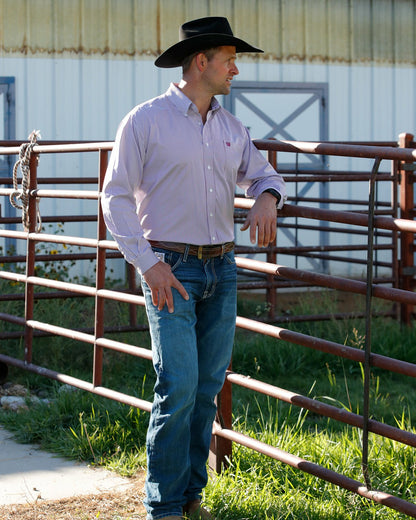 Cinch Men’s TENCEL™ Classic Fit Button-Down Western Shirt