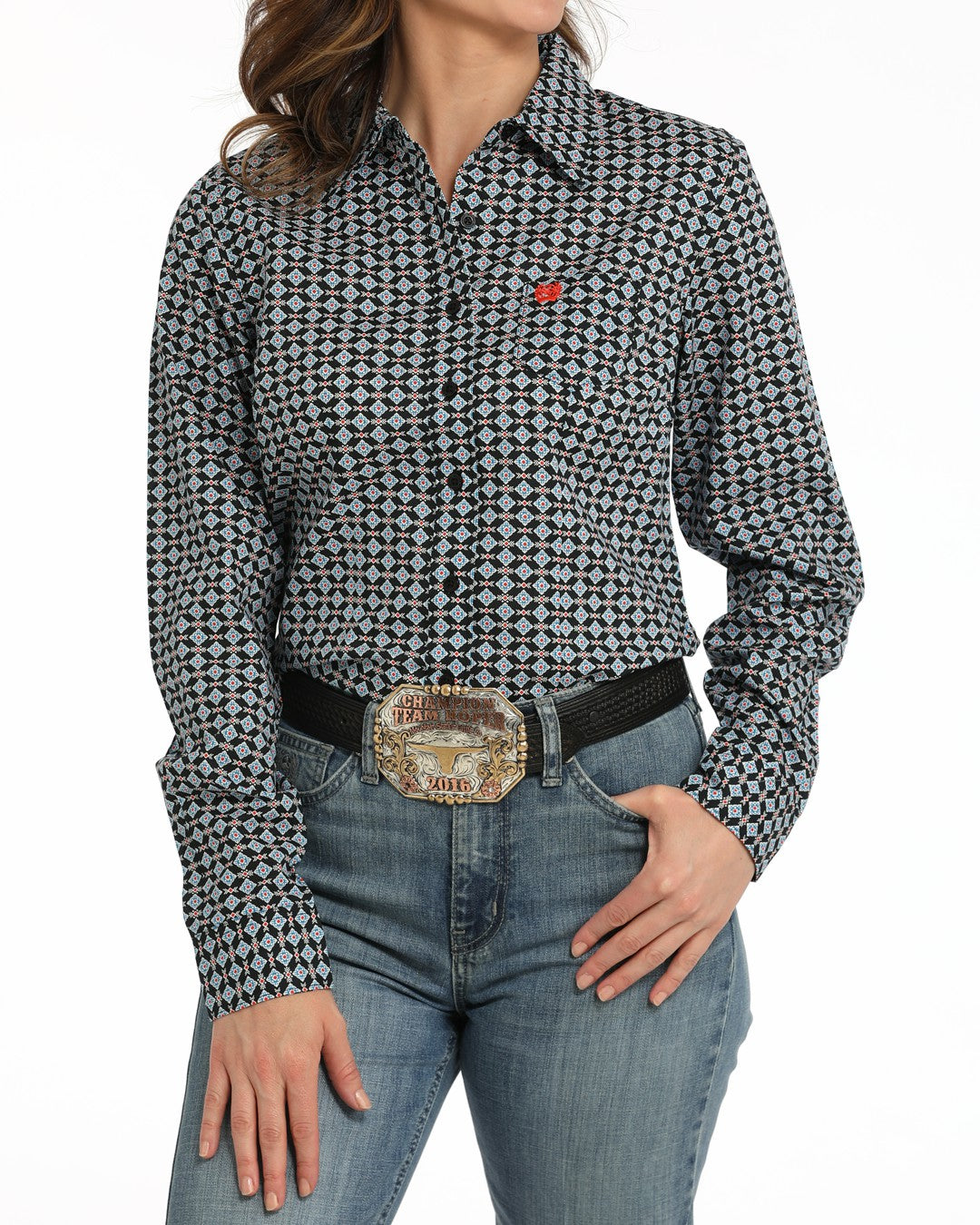 Cinch WoArena Fit Button-Down Western Shirt