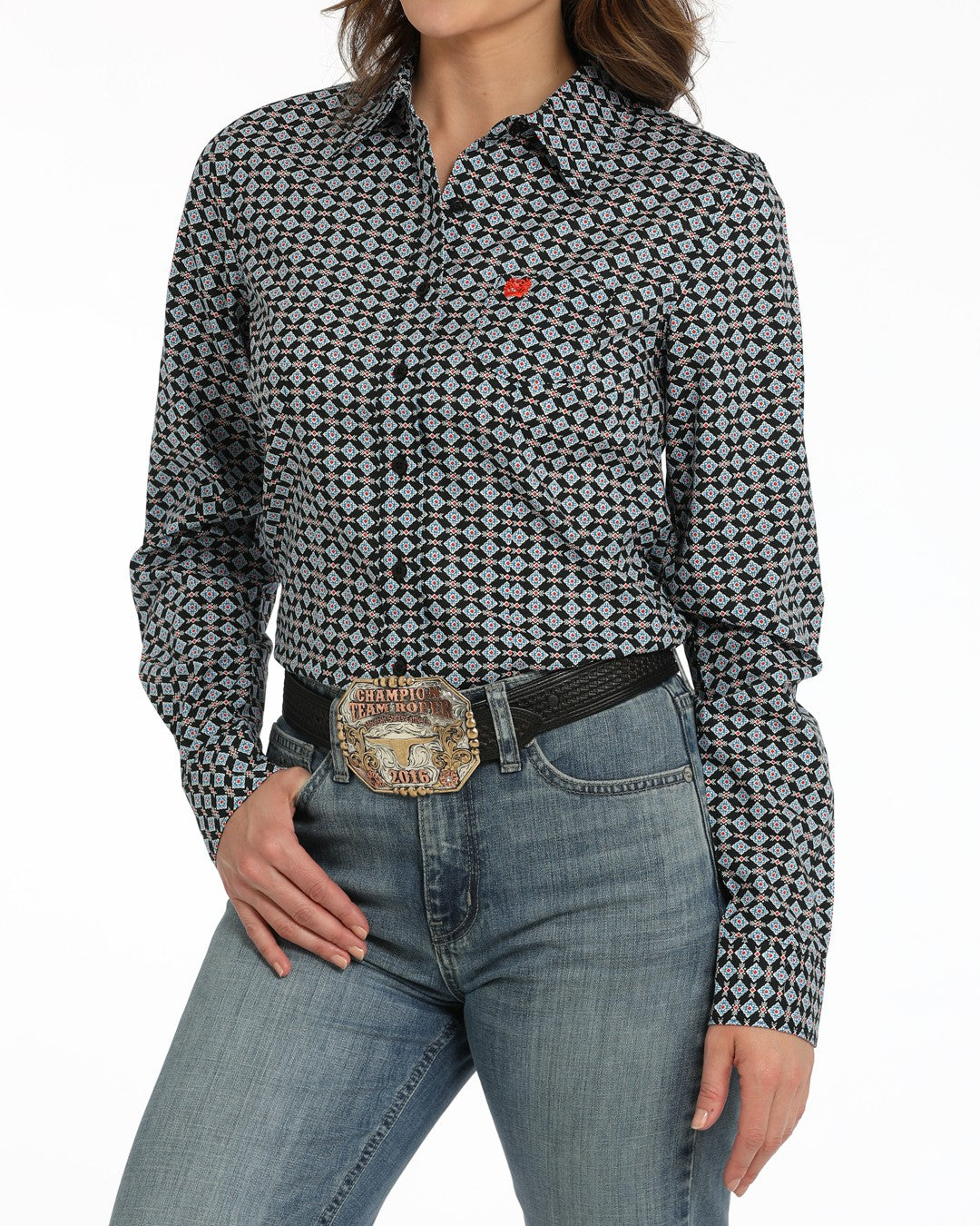 Cinch WoArena Fit Button-Down Western Shirt