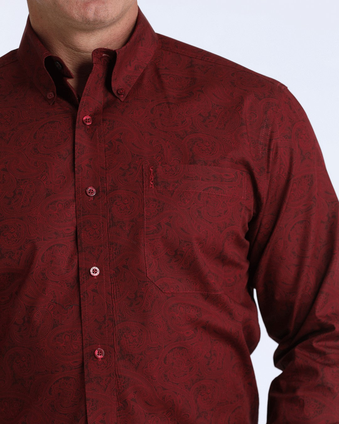 Cinch Men’s Modern Fit Button-Down Western Shirt