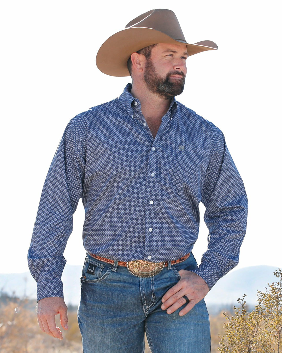 Cinch Classic Fit Button-Down Western Shirt