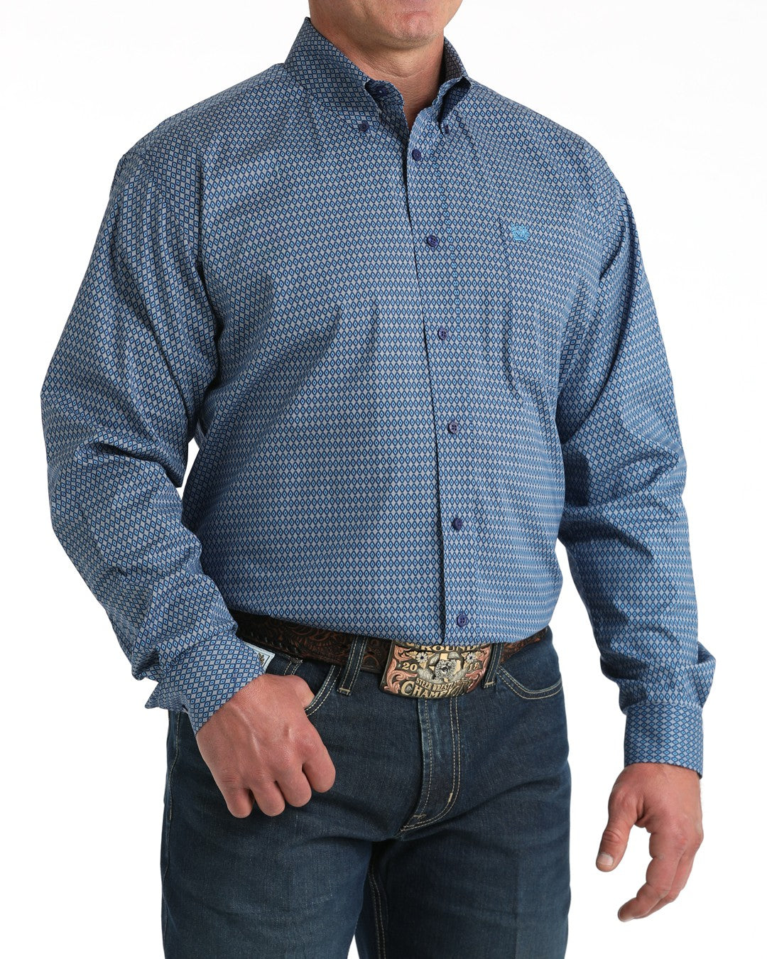 Cinch Stretch Classic Fit Button-Down Western Shirt