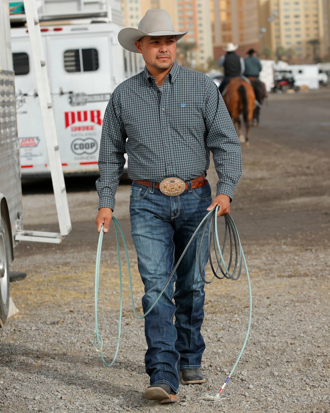 Cinch Stretch Classic Fit Button-Down Western Shirt