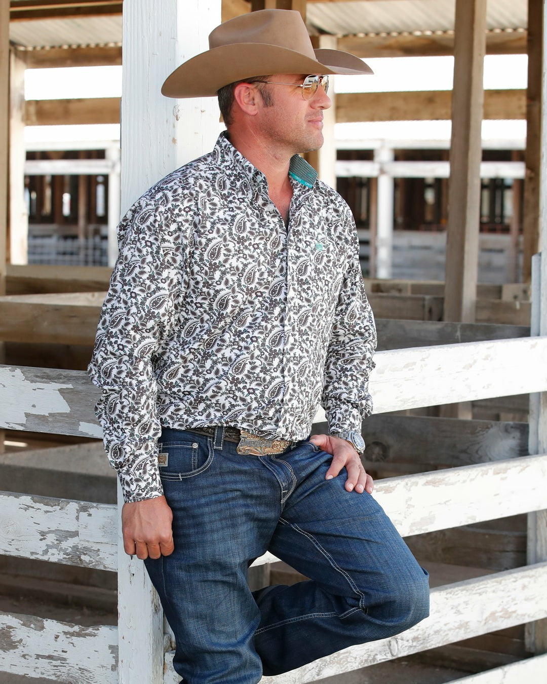 Cinch Classic Fit Button-Down Western Shirt