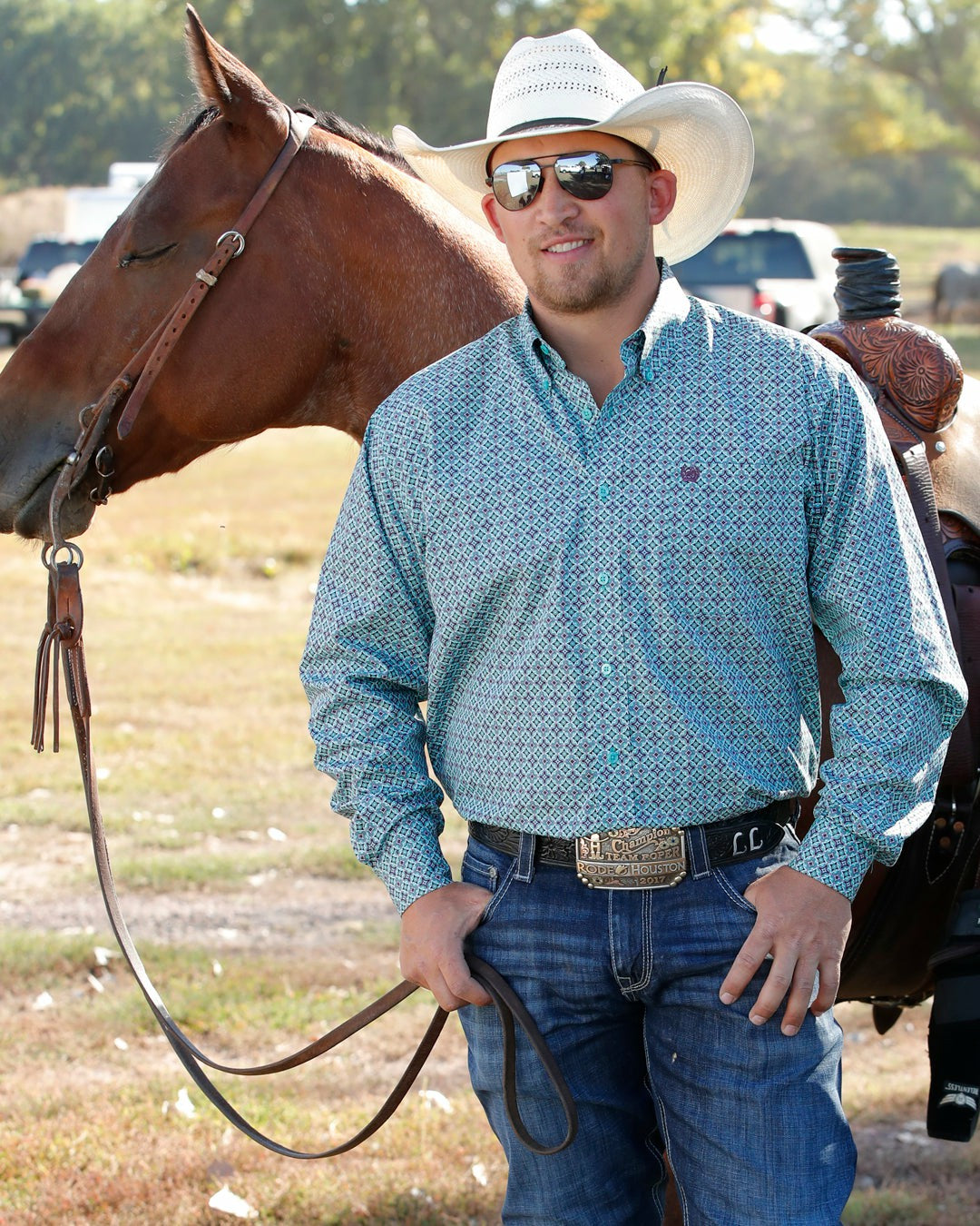 Cinch Classic Fit Button-Down Western Shirt