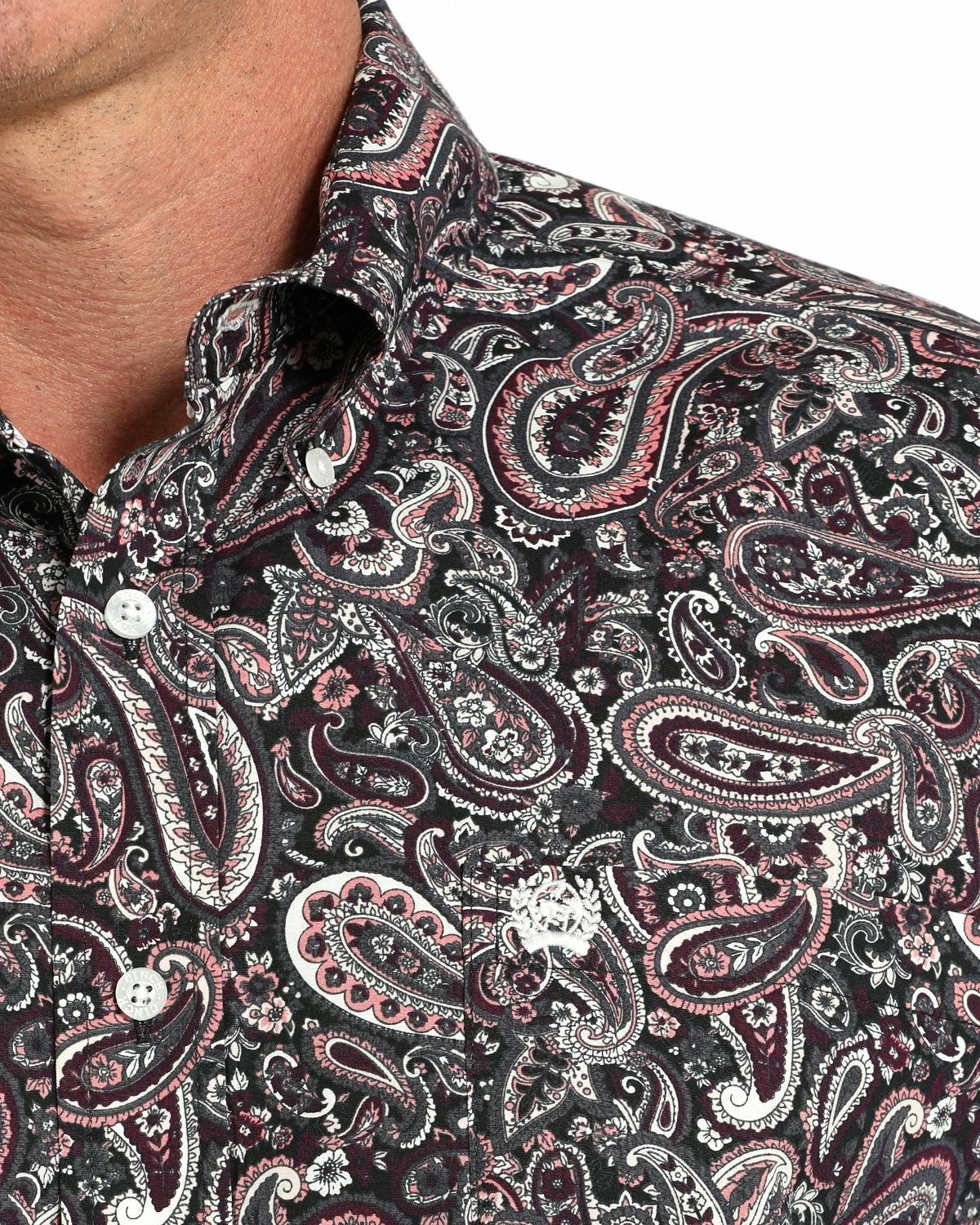 Cinch Paisley Classic Fit Button-Down Western Shirt