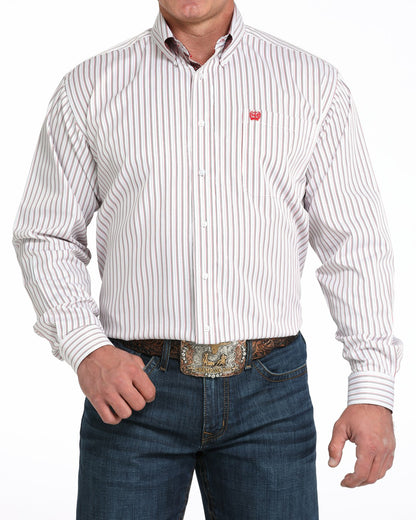 Cinch Men’s TENCEL™ Classic Fit Button-Down Western Shirt