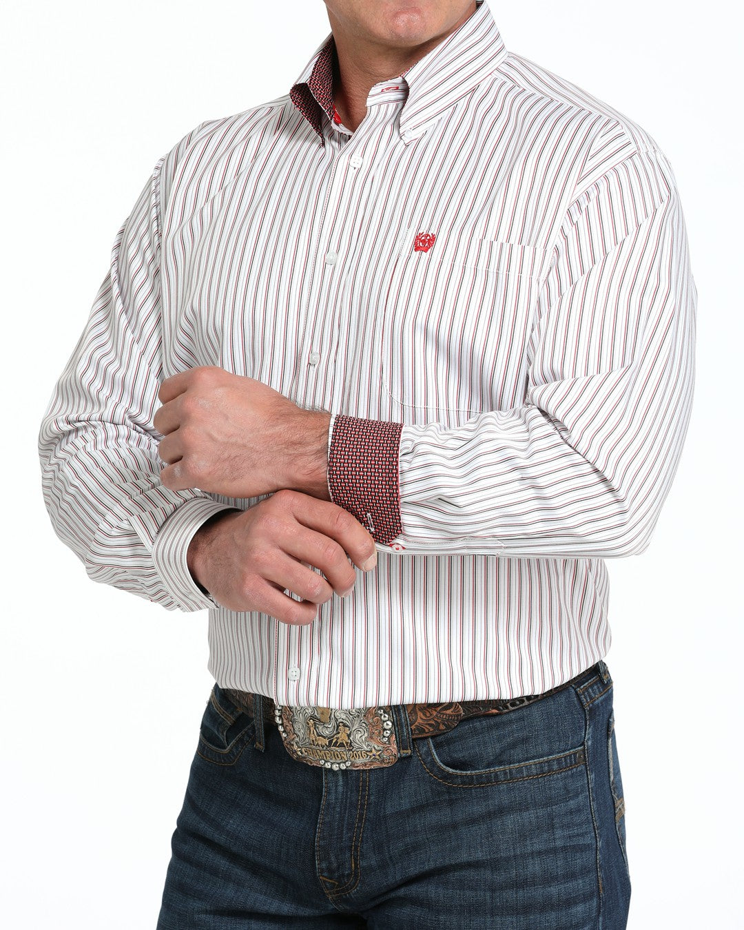 Cinch Men’s TENCEL™ Classic Fit Button-Down Western Shirt