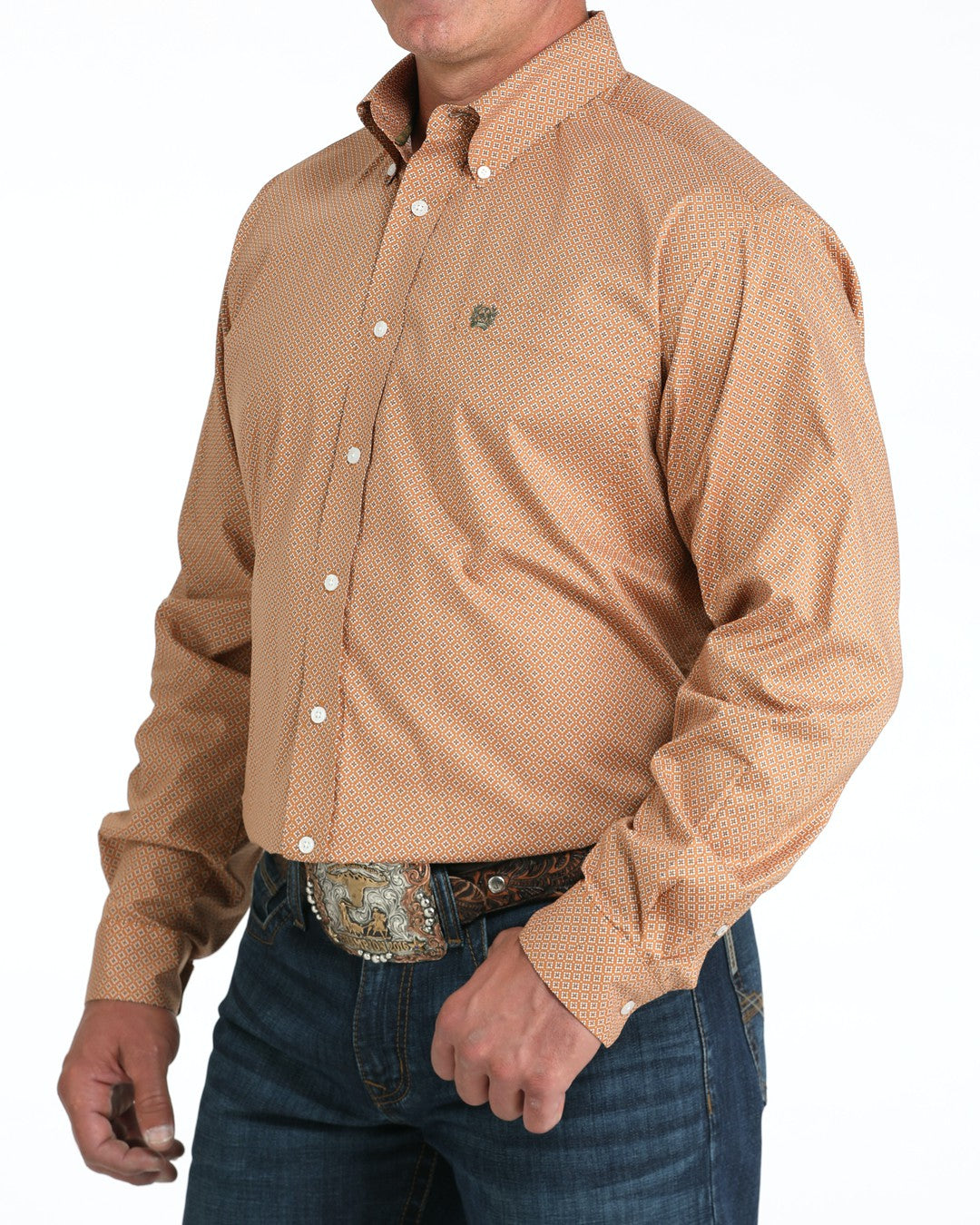 Cinch Stretch Classic Fit Button-Down Western Shirt