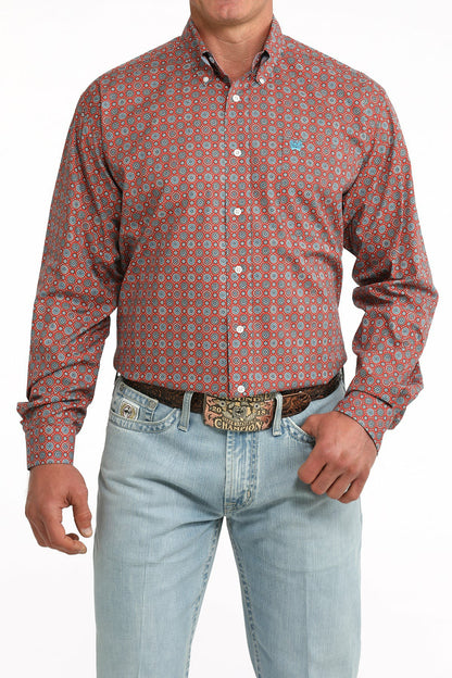 Cinch Stretch Classic Fit Button-Down Western Shirt