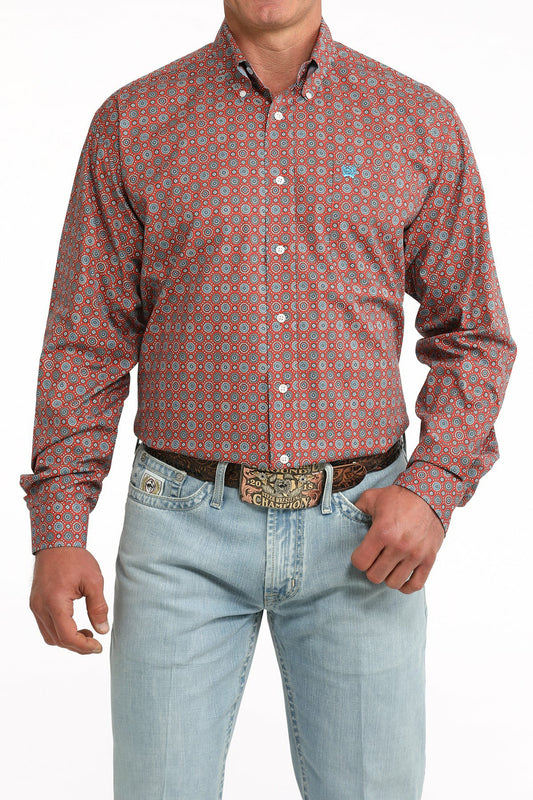 Cinch Stretch Classic Fit Button-Down Western Shirt