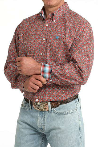 Cinch Stretch Classic Fit Button-Down Western Shirt