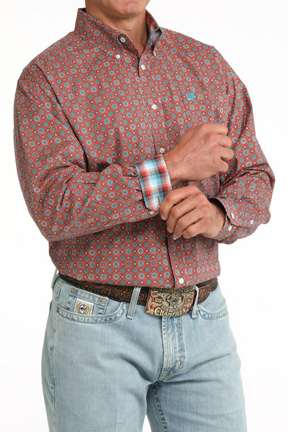 Cinch Stretch Classic Fit Button-Down Western Shirt