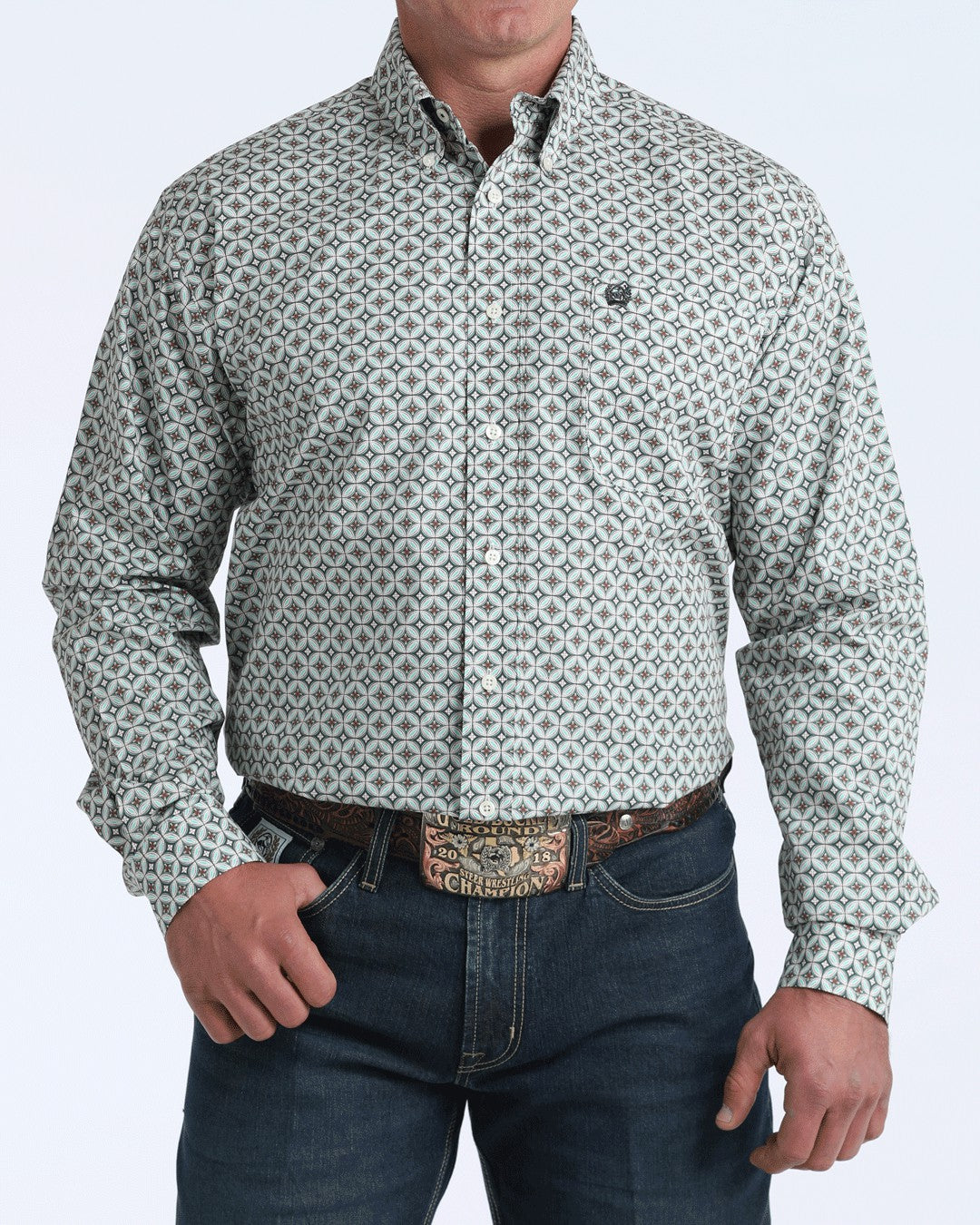 Cinch Classic Fit Button-Down Western Shirt