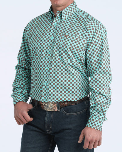 Cinch Stretch Classic Fit Button-Down Western Shirt