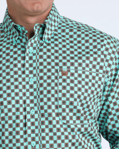 Cinch Stretch Classic Fit Button-Down Western Shirt