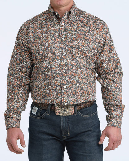 Cinch Stretch Classic Fit Button-Down Western Shirt