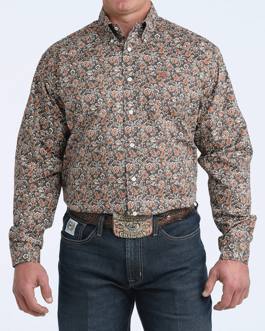 Cinch Stretch Classic Fit Button-Down Western Shirt