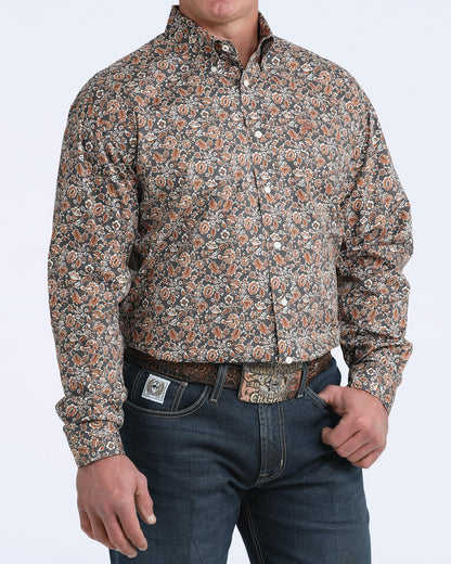 Cinch Stretch Classic Fit Button-Down Western Shirt