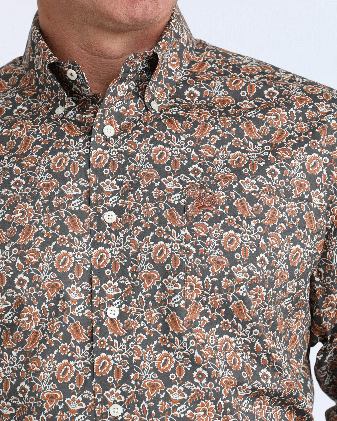 Cinch Stretch Classic Fit Button-Down Western Shirt