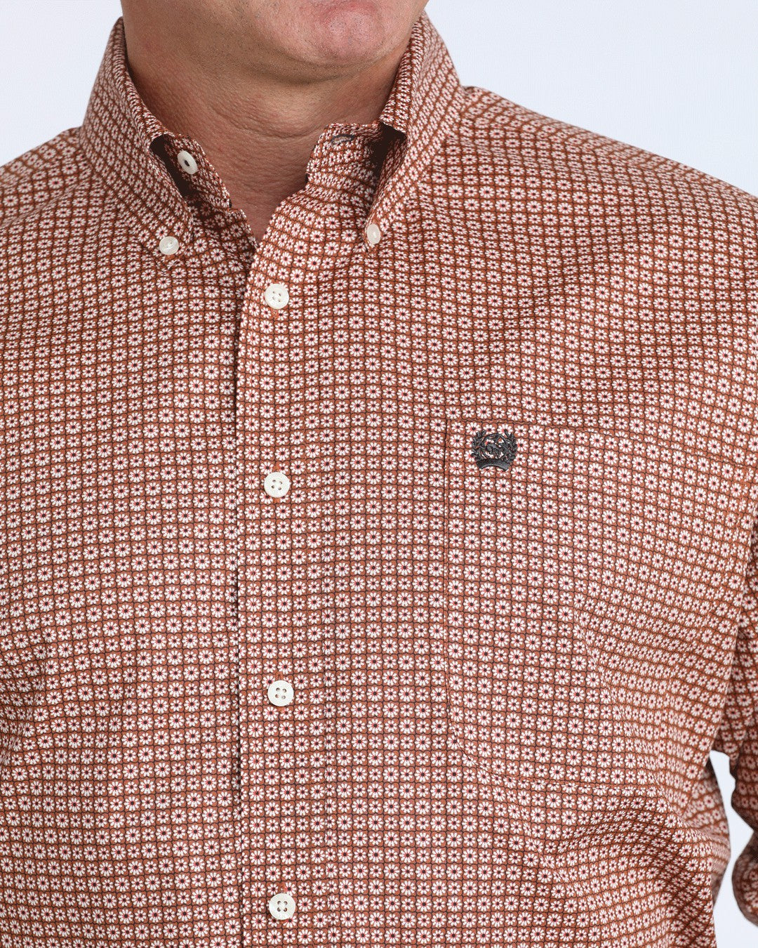 Cinch Stretch Classic Fit Button-Down Western Shirt