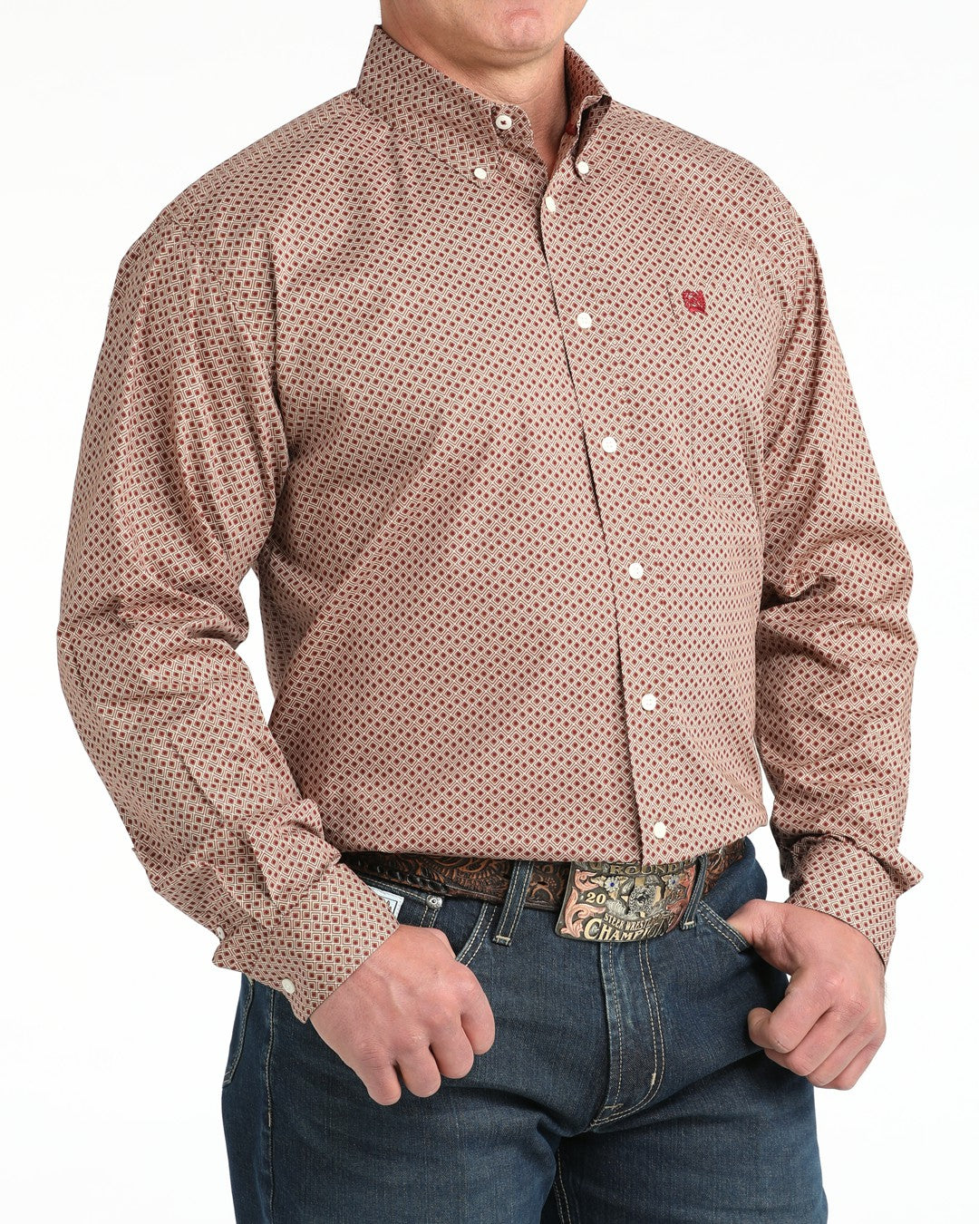 Cinch Stretch Classic Fit Button-Down Western Shirt