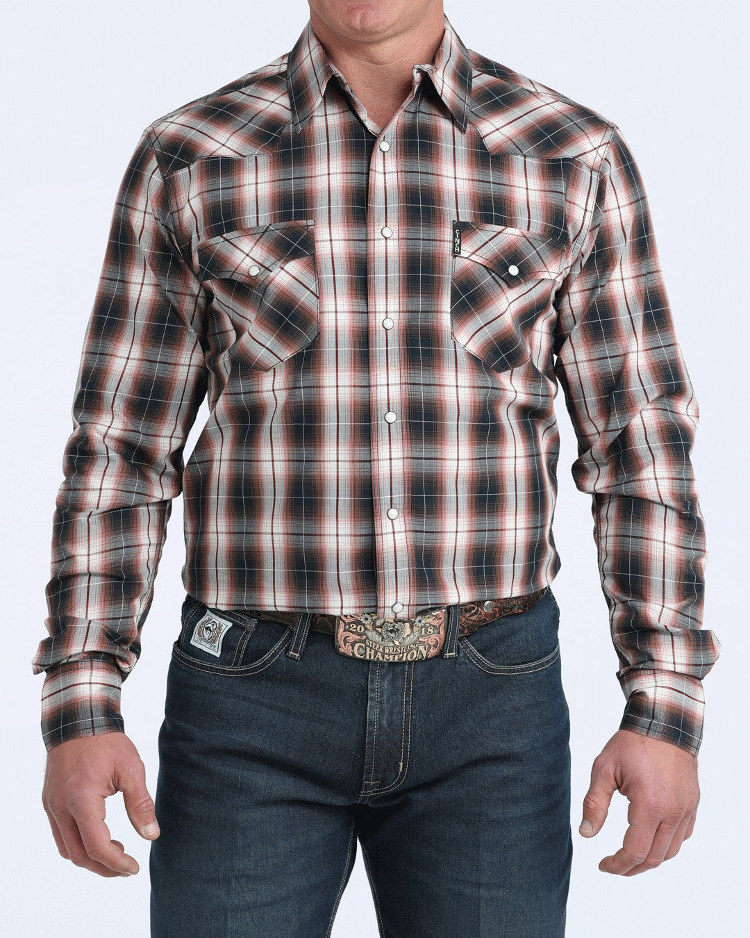 Cinch Men’s Modern Fit Snap Front Western Shirt