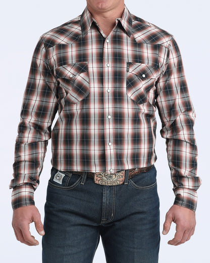 Cinch Men’s Modern Fit Snap Front Western Shirt