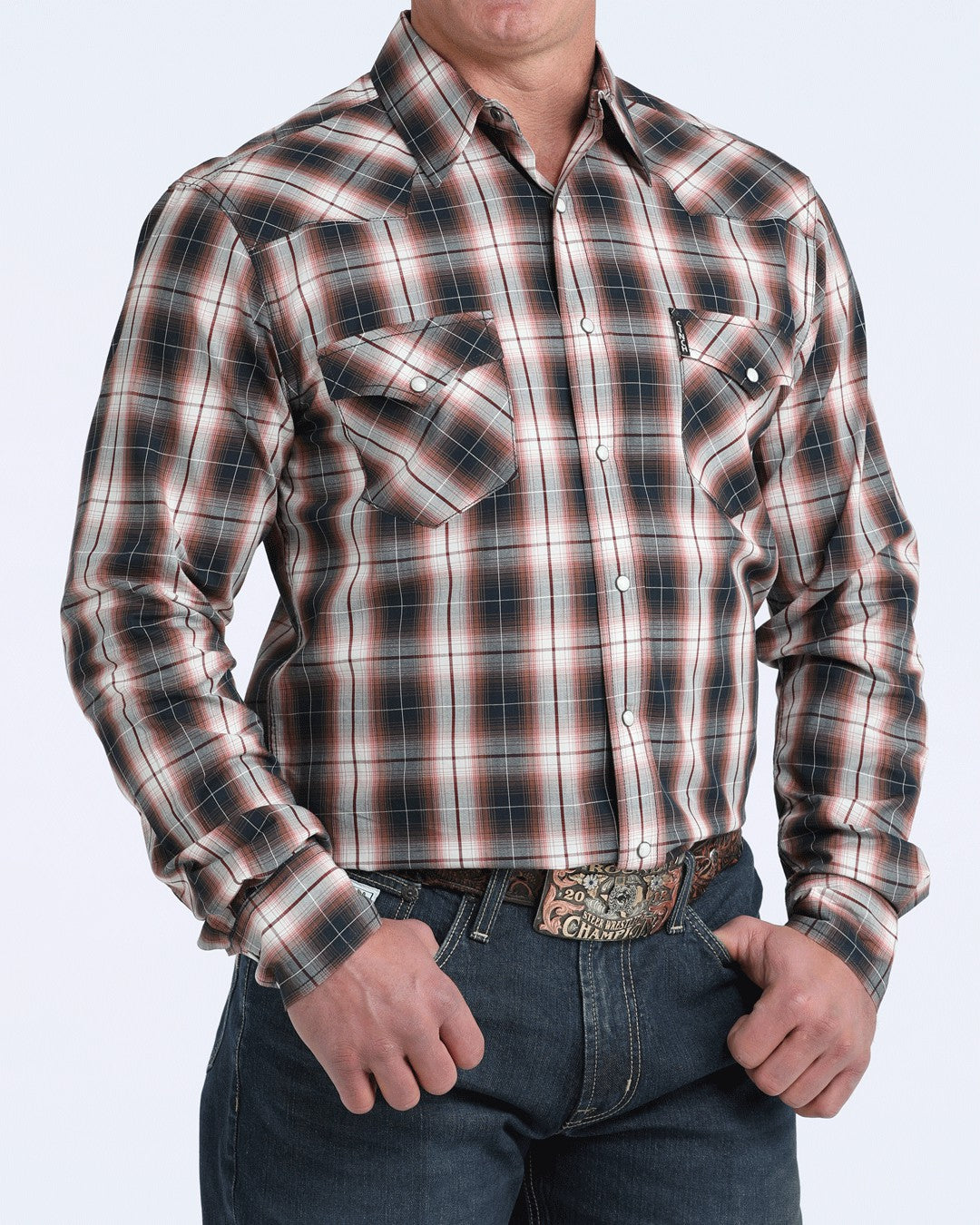Cinch Men’s Modern Fit Snap Front Western Shirt