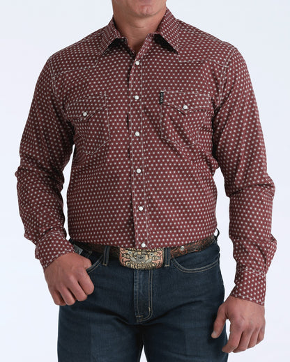 Cinch Men’s Modern Fit Snap Front Western Shirt