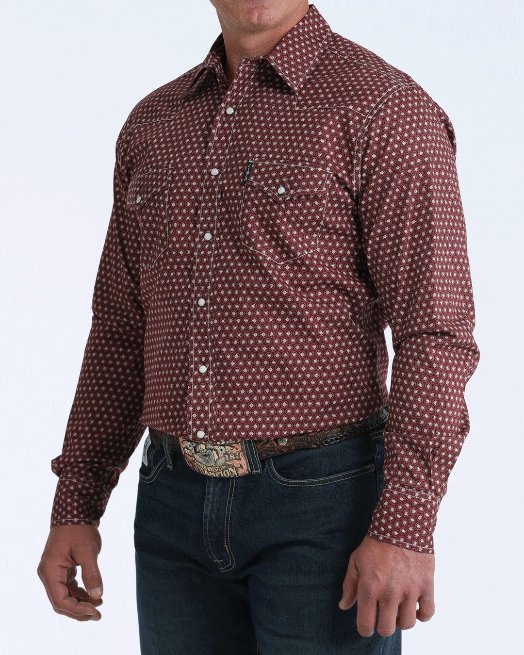 Cinch Men’s Modern Fit Snap Front Western Shirt