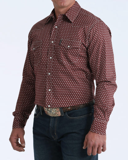 Cinch Men’s Modern Fit Snap Front Western Shirt