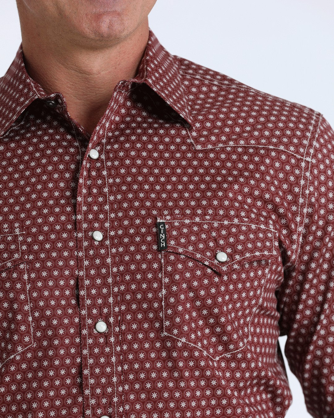 Cinch Men’s Modern Fit Snap Front Western Shirt