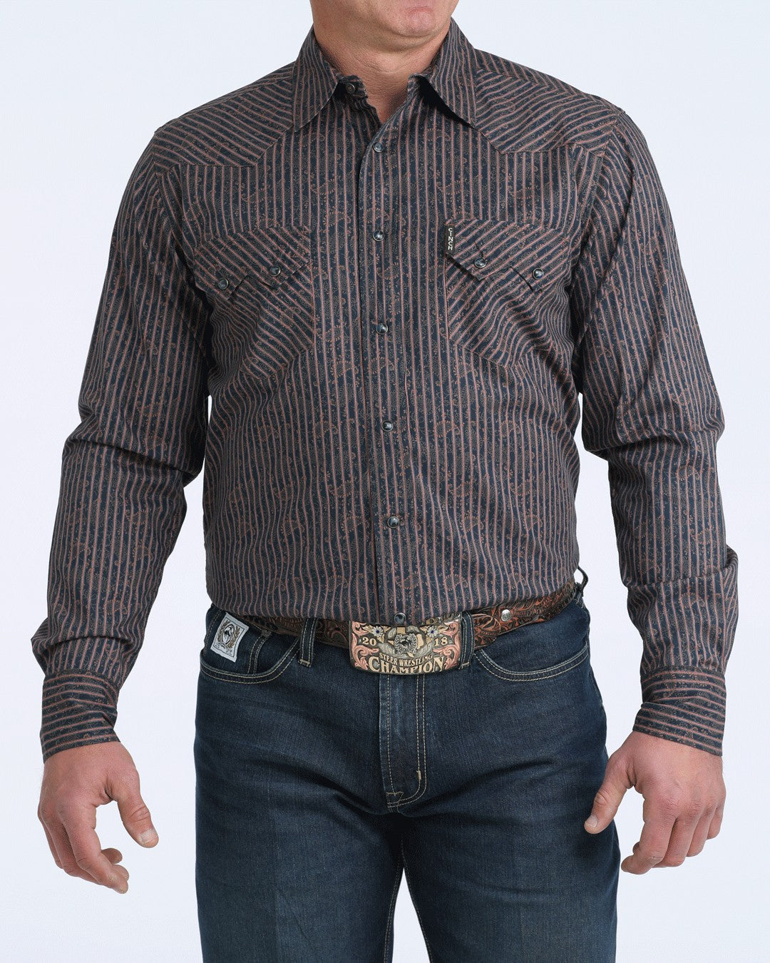 Cinch Men’s Modern Fit Snap Front Western Shirt