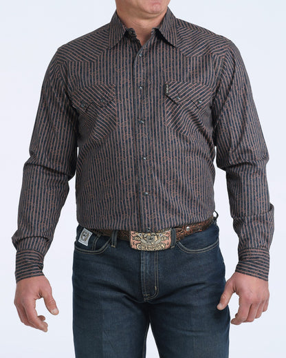 Cinch Men’s Modern Fit Snap Front Western Shirt