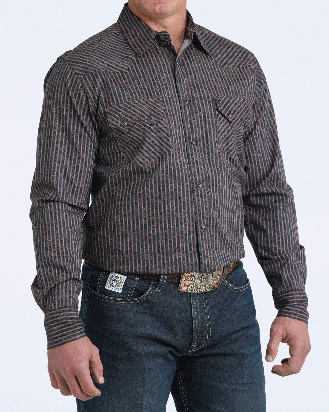 Cinch Men’s Modern Fit Snap Front Western Shirt