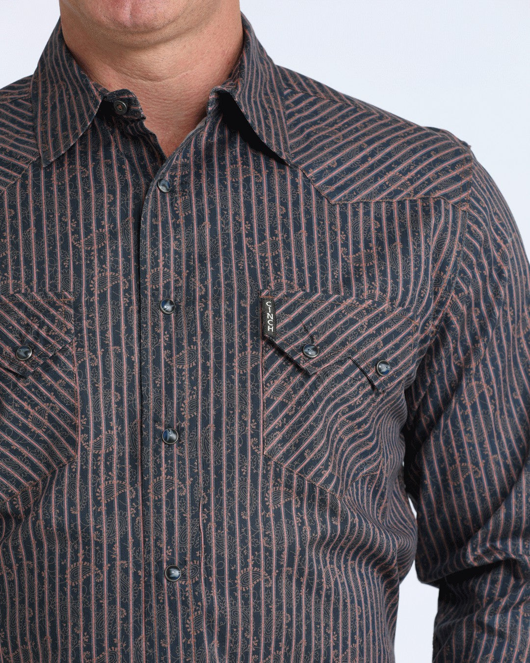 Cinch Men’s Modern Fit Snap Front Western Shirt