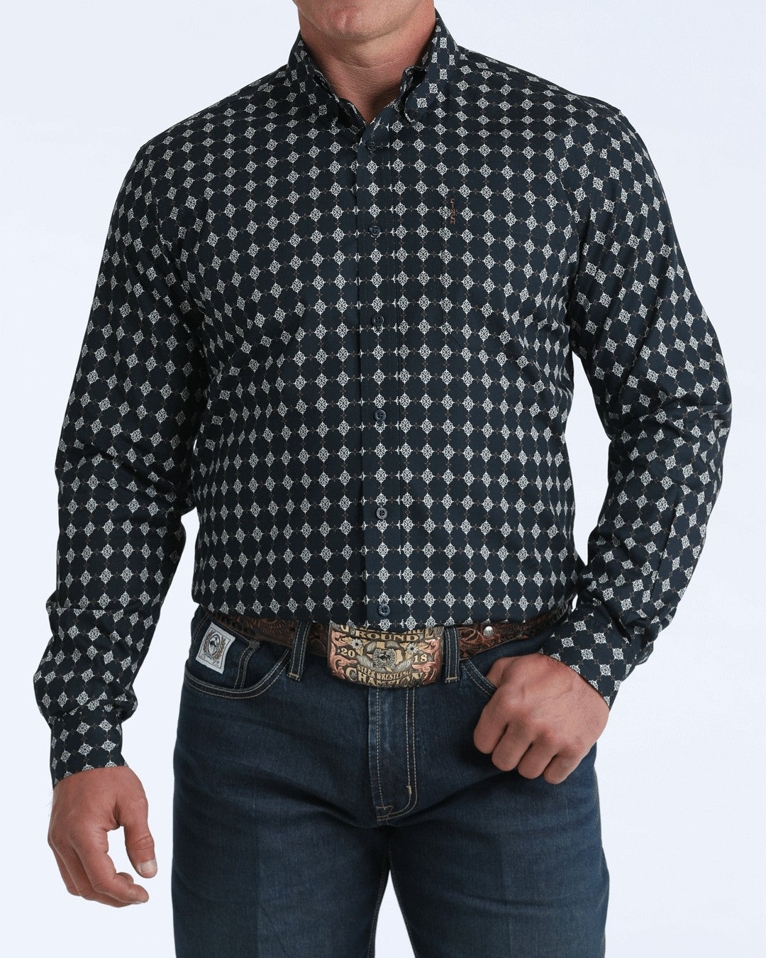 Cinch Men’s Modern Fit Button-Down Western Shirt