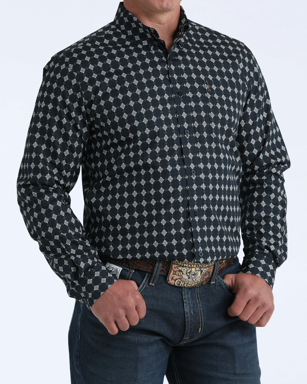Cinch Men’s Modern Fit Button-Down Western Shirt