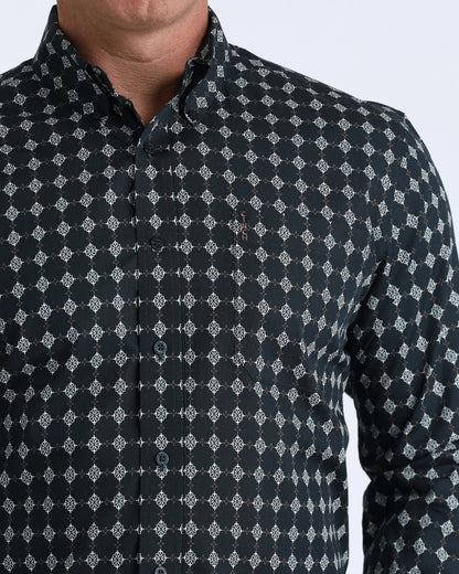 Cinch Men’s Modern Fit Button-Down Western Shirt