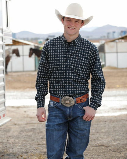 Cinch Men’s Modern Fit Button-Down Western Shirt