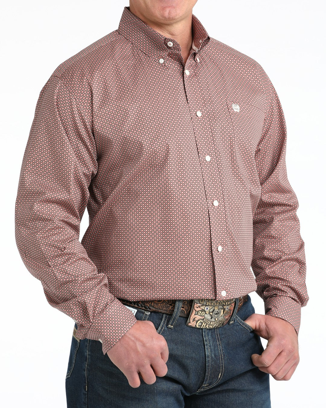 Cinch Stretch Classic Fit Button-Down Western Shirt