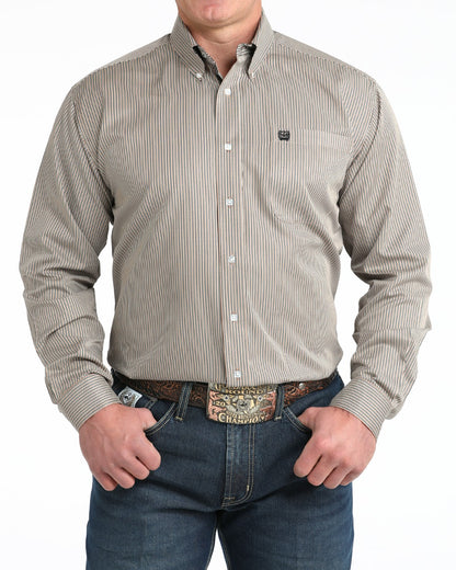Cinch Men’s TENCEL™ Classic Fit Button-Down Western Shirt
