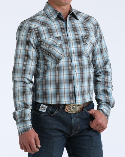 Cinch Men’s Modern Fit Snap Front Western Shirt