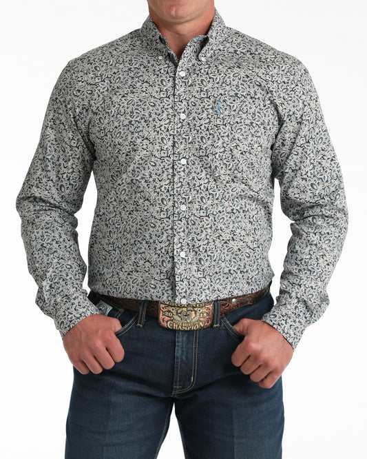 Cinch Men’s Modern Fit Button-Down Western Shirt