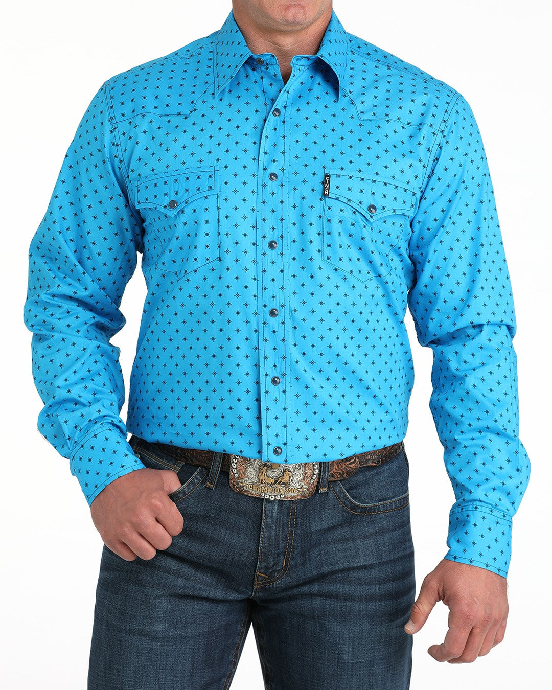 Cinch Men’s Modern Fit Snap Front Western Shirt