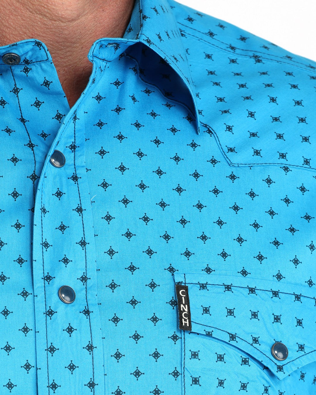 Cinch Men’s Modern Fit Snap Front Western Shirt