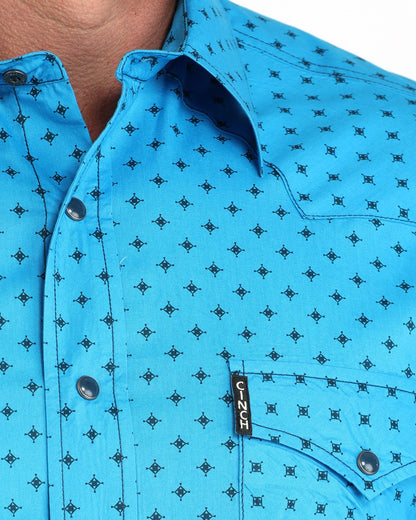 Cinch Men’s Modern Fit Snap Front Western Shirt